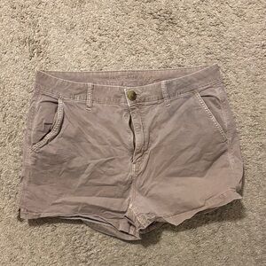 American Eagle Outfitters Women's Taupe Cargo Shorts